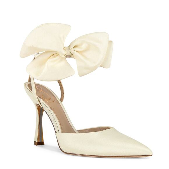 Womens Sam Edelman Halie Pump, Pearl Ivory, Sz 10, 150$ - Picture 1 of 10